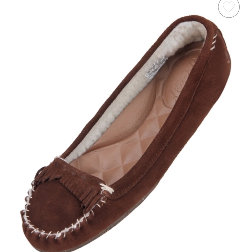 Reef Women's Winter Drift Fur Moccasins 9
